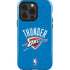 NBA OKC Thunder Distressed iPhone 15 Pro Impact Case